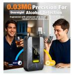 Pro-Grade Portable Breathalyzer for Easy Use