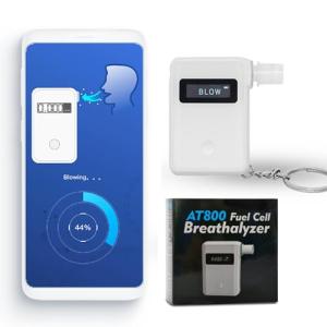 WeGoIOT Keychain Portable Alcohol Breathalyzer with OLED Display