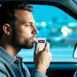 WeGoIOT Keychain Portable Alcohol Breathalyzer with OLED Display