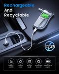 Professional-Grade Alcohol Breathalyzer for Accuracy
