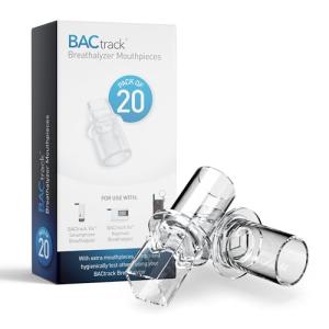 BACtrack Keychain Breathalyzer Mouthpieces - 20 Pack