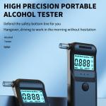 Portable Handheld Alcohol Breathalyzer Tester