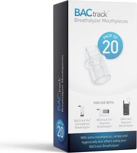 BACtrack Professional Breathalyzer 20 Mouthpieces Pack