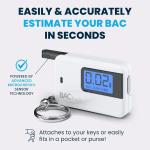 BACtrack Go Keychain Breathalyzer - Ultra-Portable