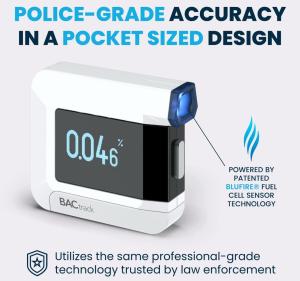 C8 Breathalyzer | Accurate Reading | Bluetooth Option