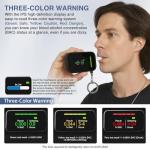Portable High-Accuracy Alcohol Breathalyzer Keychain
