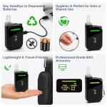 Portable High-Accuracy Alcohol Breathalyzer Keychain