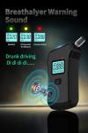 Portable High-Accuracy Personal Alcohol Breathalyzer with LCD