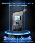 Portable Mini Breathalyzer with 5 Mouthpieces