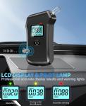 Portable Mini Breathalyzer with 5 Mouthpieces