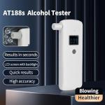 Portable Alcohol Breathalyzer with LCD Display