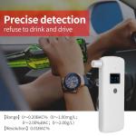 Portable Alcohol Breathalyzer with LCD Display