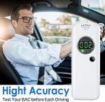 Professional Alcohol Tester with LCD Display