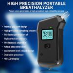 Portable High-Accuracy Alcohol Breathalyzer with LCD Display