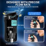 Portable High-Accuracy Alcohol Breathalyzer with LCD Display