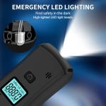 Portable High-Accuracy Alcohol Breathalyzer with LCD Display