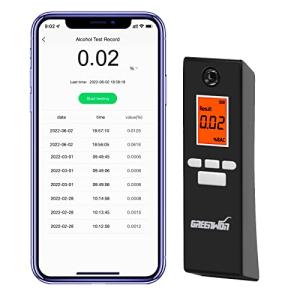 GREENWON Smart Breathalyzer with App Accuracy