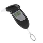 Portable Digital Breathalyzer with Keychain and Mouthpieces