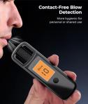 Powplur Rechargeable Breathalyzer with Contact-Free Detection
