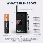 Portable Keychain Breathalyzer - Keyring Alcohol Tester