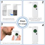 COCOCKA Portable Alcohol Breathalyzer with LCD Display