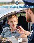 Mini Portable Breathalyzer Keychain with LCD Display