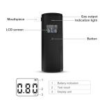 Portable Professional Alcohol Breathalyzer with LCD Display