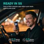 Accurate Fuel Cell Alcohol Breathalyzer with LCD Screen