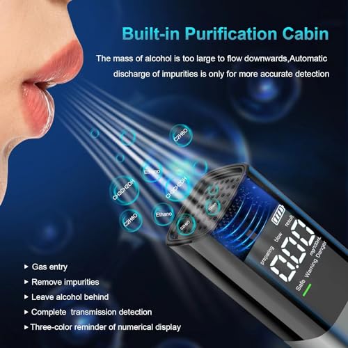 Professional Portable Breathalyzer for Personal and Professional Use