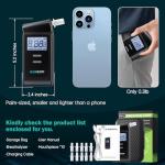 Accurate Fuel Cell Alcohol Breathalyzer with LCD Screen