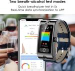 Smartwatch Breathalyzer with Professional Accuracy