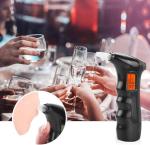 Portable LCD Alcohol Breathalyzer with 10 Mouthpieces