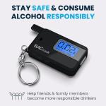 BACtrack Go Keychain Breathalyzer with 20 Mouthpieces
