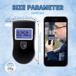 Portable High-Accuracy Alcohol Breathalyzer with 20 Mouthpieces