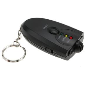 Keychain Alcohol Breathalyzer with LED Light