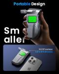Professional-Grade Portable Breathalyzer with USB-C Charging
