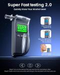 Professional-Grade Portable Breathalyzer with USB-C Charging