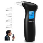Blue Backlit LCD Breathalyzer - Easy Carry Tester