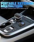 Compact Keychain Breathalyzer with LCD Display
