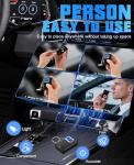 Compact Keychain Breathalyzer with LCD Display