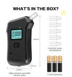 Portable High-Accuracy Breathalyzer for Alcohol Testing