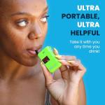 BACtrack Keychain Breathalyzer with 20 Mouthpieces