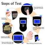 High-Accuracy Alcohol Breathalyzer with 20 Mouthpieces