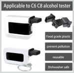 C6 Breathalyzer Silicone Tips with Keychain Case