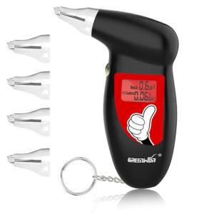 GREENWON Keychain Breathalyzer with LCD Display