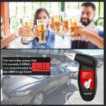 GREENWON Keychain Breathalyzer with LCD Display