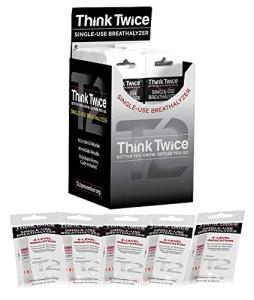 Think Twice Disposable Breathalyzer - 30 Pack