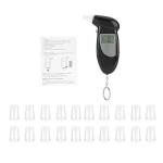 Portable Digital Breathalyzer with Keychain and Mouthpieces