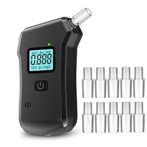 Portable High-Accuracy Alcohol Breathalyzer with LCD Display