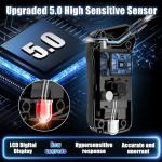 Portable High-Accuracy Alcohol Breathalyzer with LCD Display